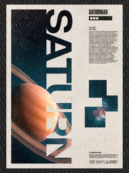 Saturn-Orbit-Poster