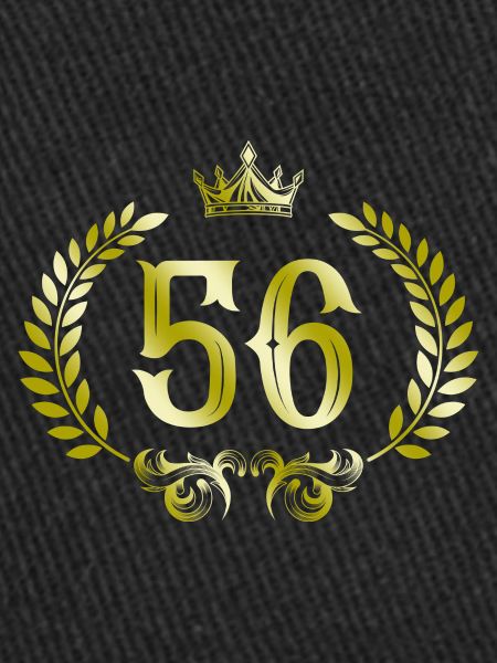 56 Number wreath