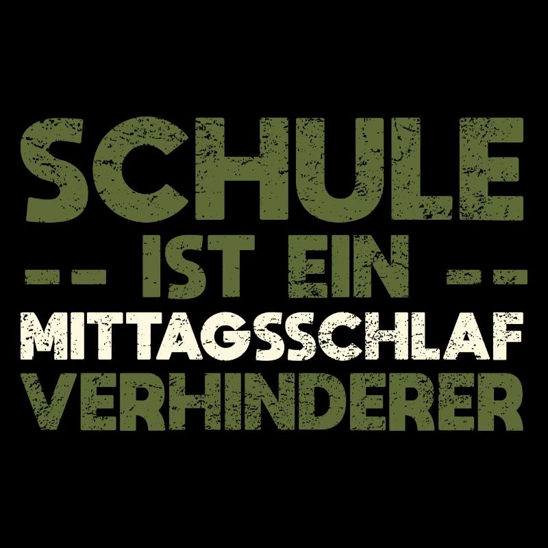 Schule Ist Ein Mittagsschlaf-Verhinderer