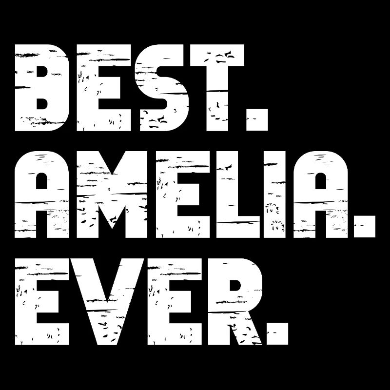 Best Amelia Ever Retro Geschenk Spruch Geburtstag