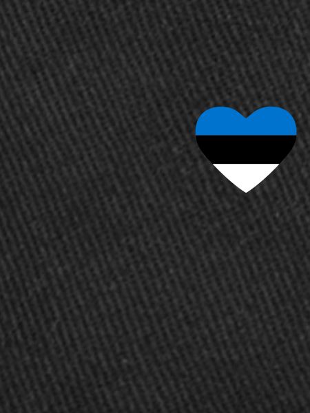 Cœur drapeau Estonie