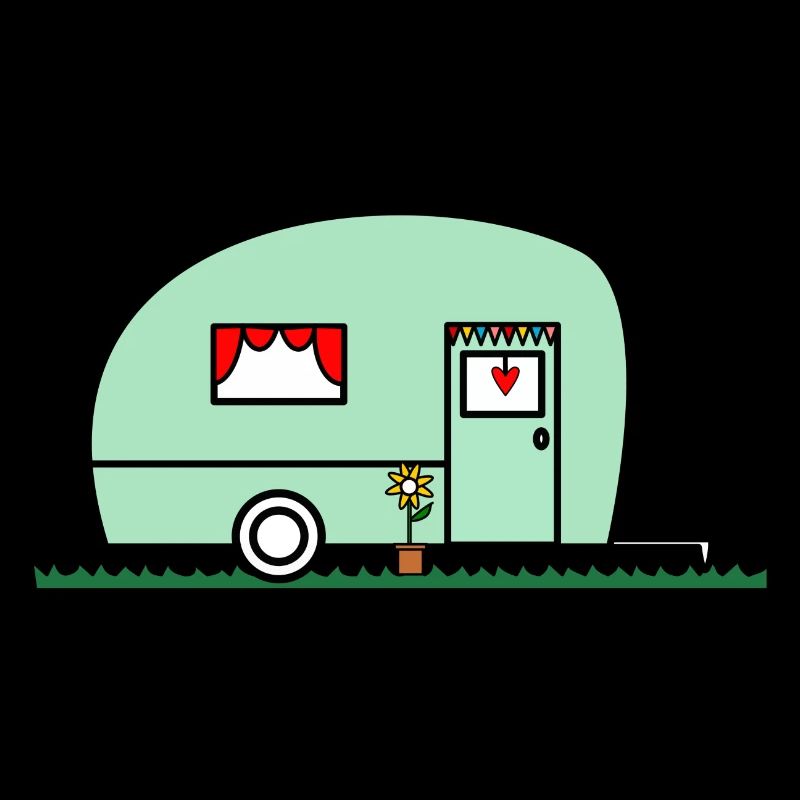 CARAVANE. CAMPING. RETRAITE. VACANCES. VOYAGE