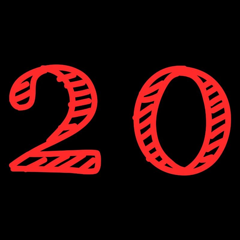 20 ANS. 20e ANNIVERSAIRE. ANNIVERSAIRE 20 ANS. 20