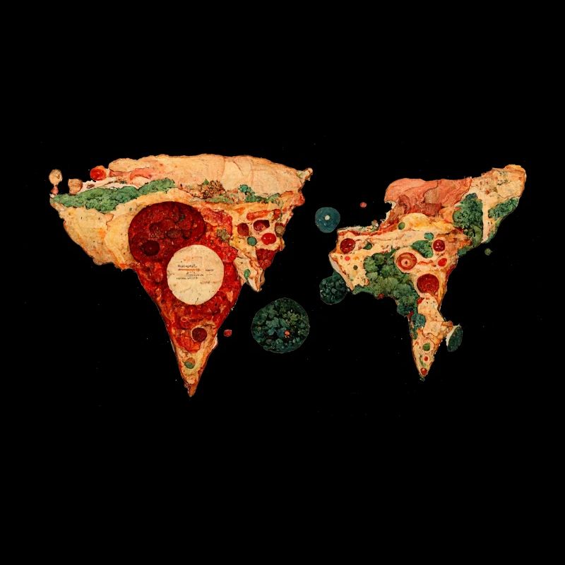 Pizza World Map