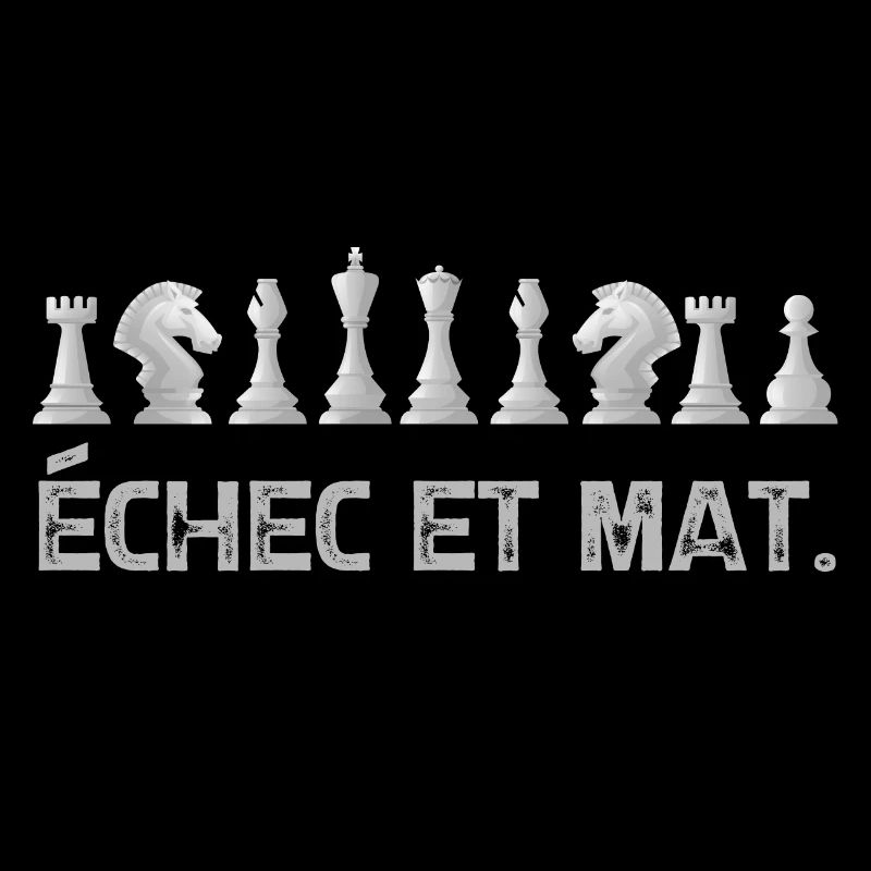 Cadeau de joueur d'échecs, Échec et mat
