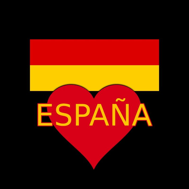 Drapeau Allemagne Espagne