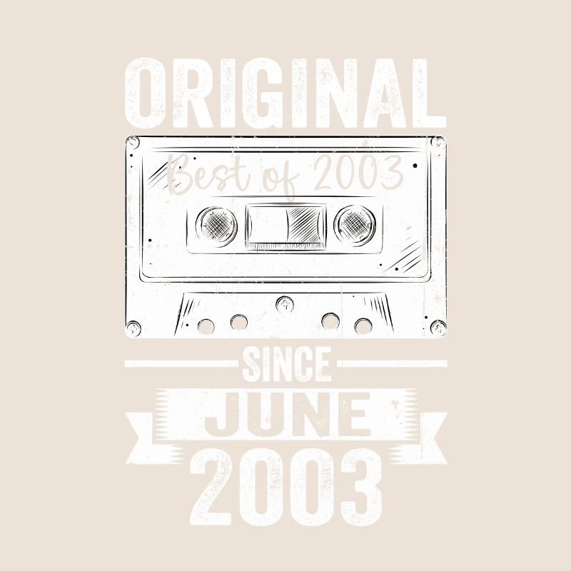 Original June 2003 19th Birthday Gift Men