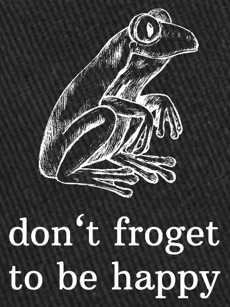 Frog funny saying