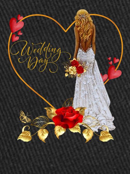 Red Rose Wedding Day