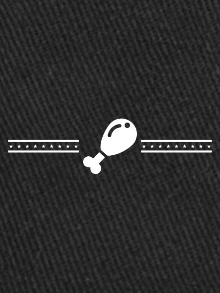 Chicken icon line