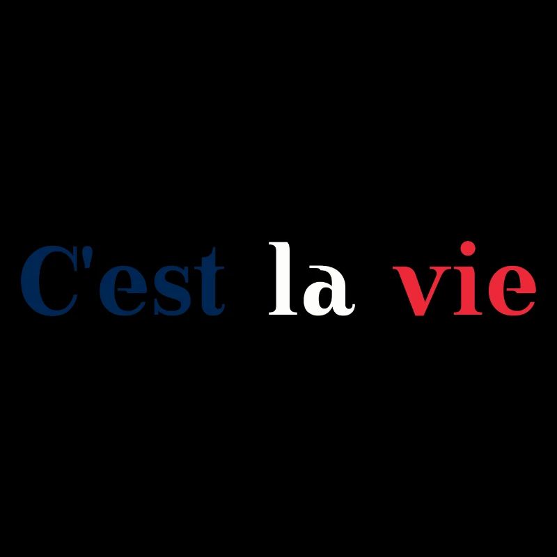 C'est la vie Frankreich minimalisch Geschenkidee