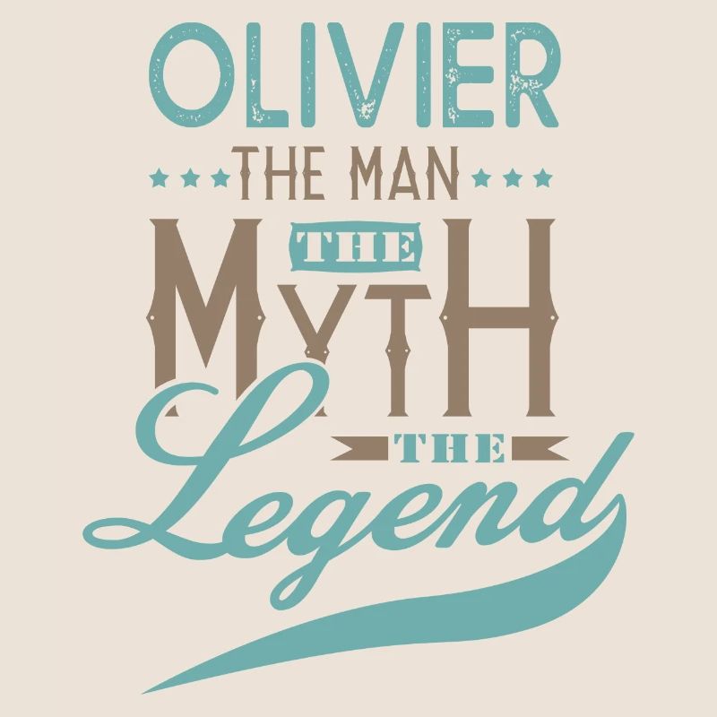 OLIVIER personalized t-shirt gift first name olive tree