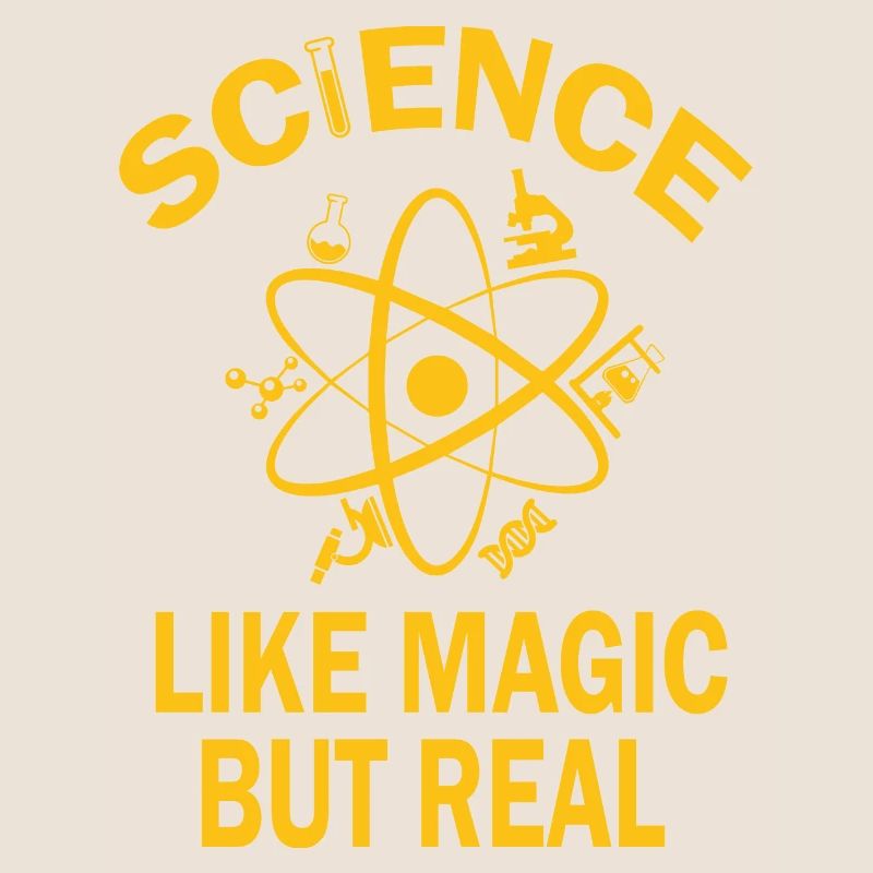 La science comme la magie mais le vrai professeur de sciences rétro