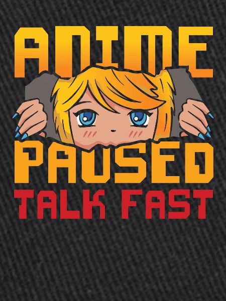 Anime Paused Quick Design Pour
