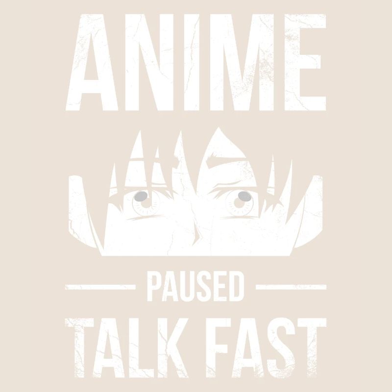 Anime Paused Quick Design Pour