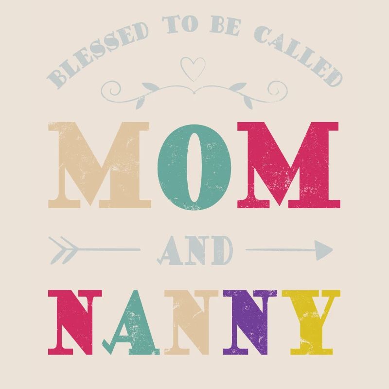 Gesegnet, Mutter Und Kindermädchen Für Großmutter