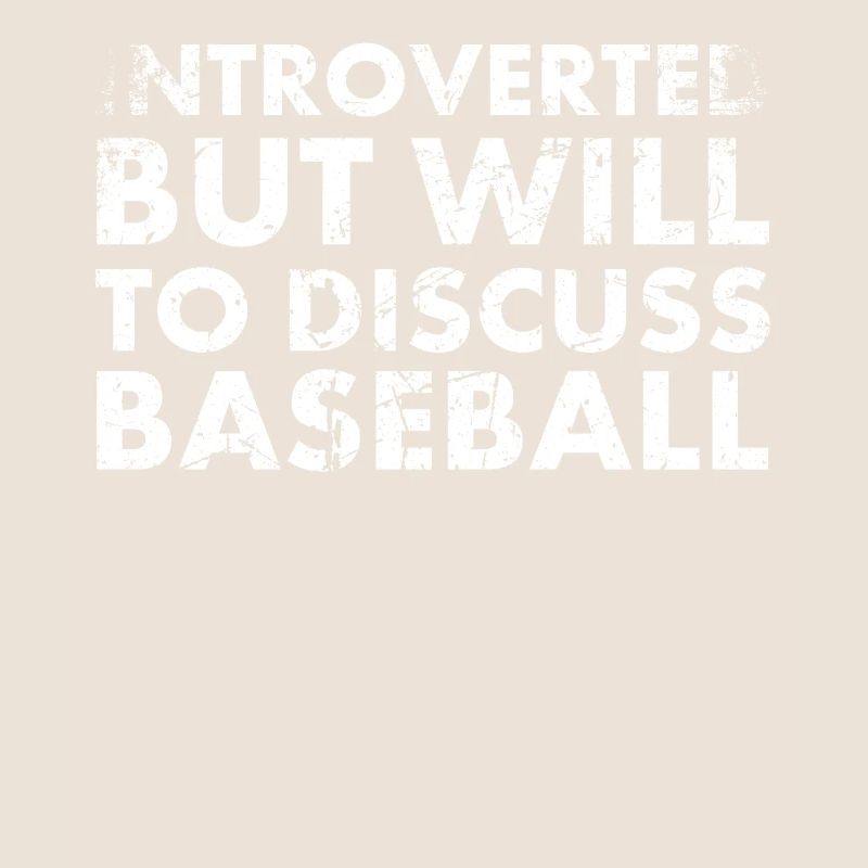 Introverted but ready to talk about baseball