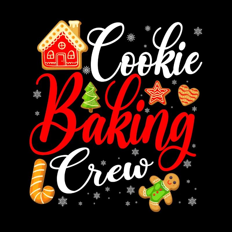 Cookie baking crew for baking or baking