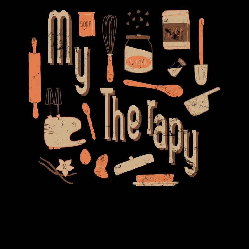 My Therapy Baking Design Für Bäcker Oder Backfans