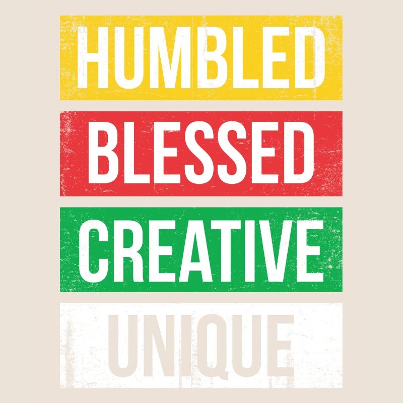 Humbled Blessed Creative Unique For Pride African