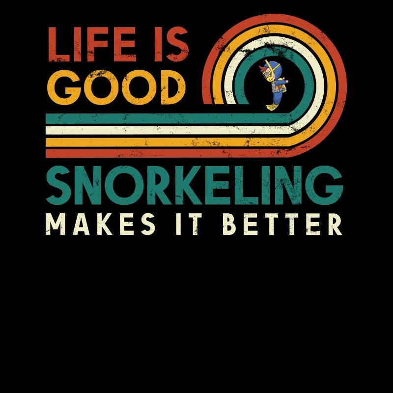 Life Is Good, Snorkeling Makes It Better