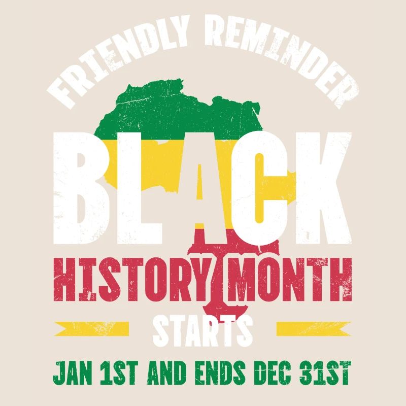 Rappel amical mois de l’histoire des Noirs pour