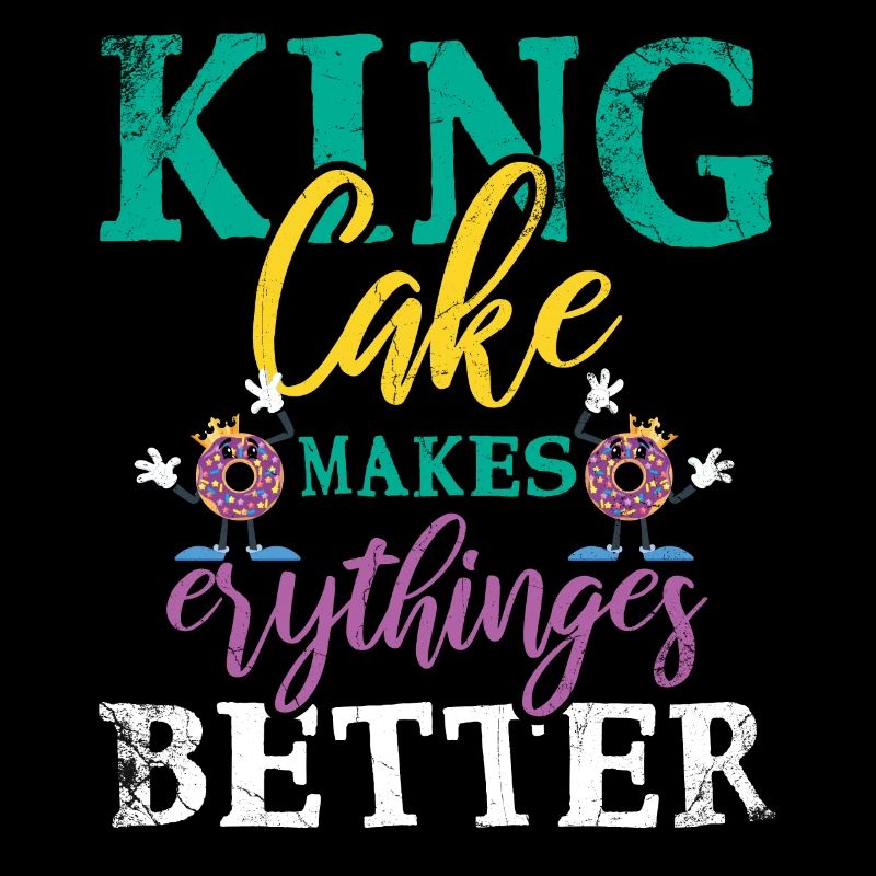 King Cake Makes Everything Better for Baker Or