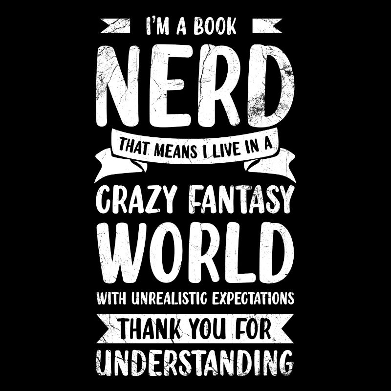 Ich Bin Ein Buch-nerd, Was Bedeutet, Dass Ich In