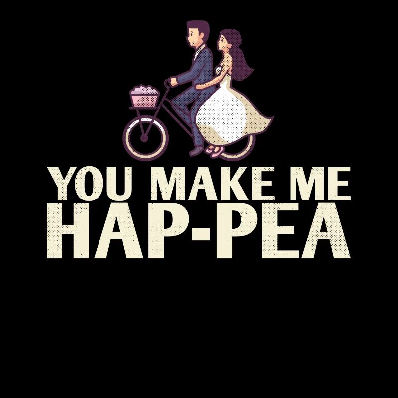 Ils me font Hap-pea-marriage-design pour la mariée