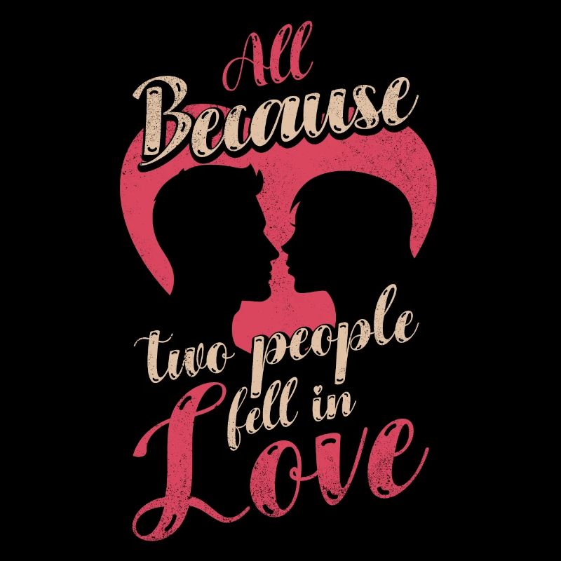 All because two people join the bride