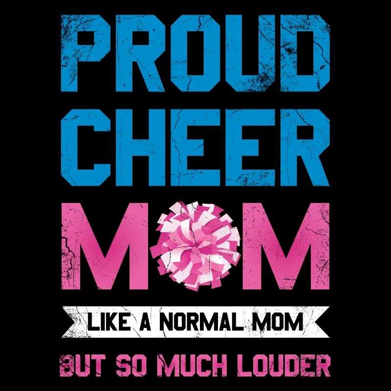 Stolze Cheer Mom Wie Eine Normale Mutter Für