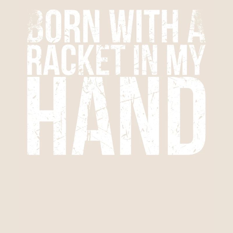 Né avec une raquette dans ma main
