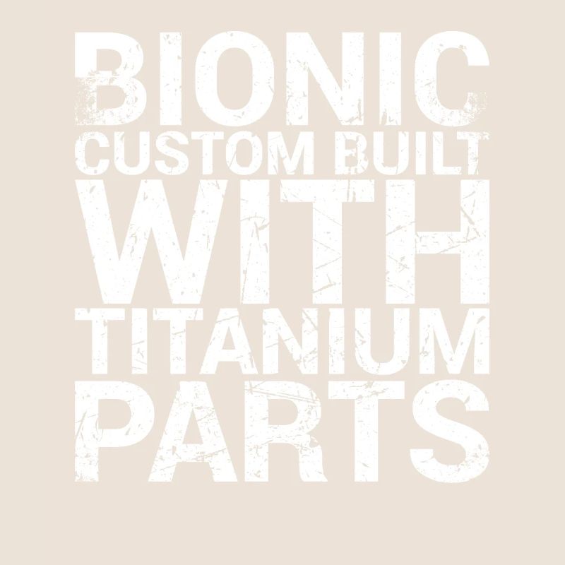 Bionic Custom Built Mit Titanteilen Knie-hüfte