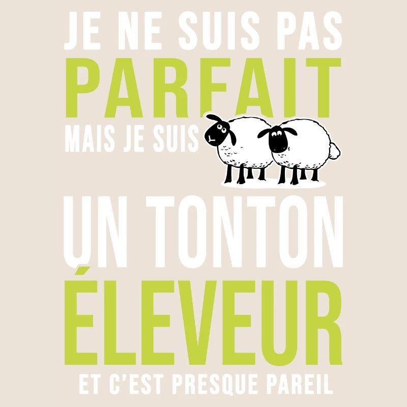 pas parfait tonton oncle éleveur brebis mouton