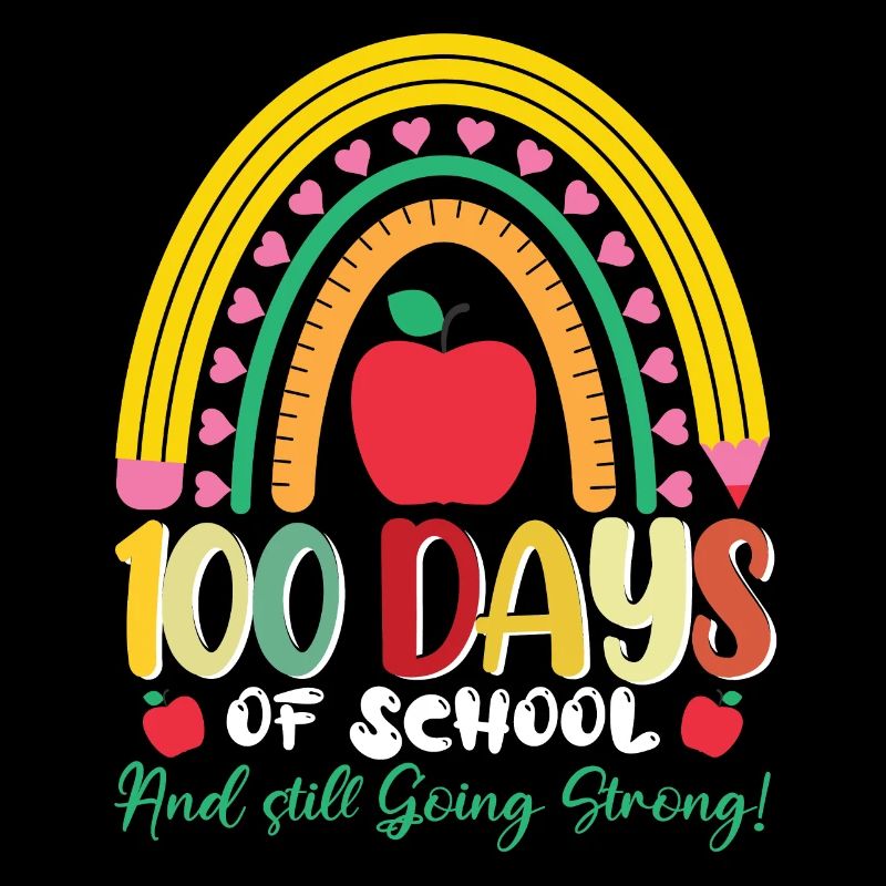 100 Tage Schule Und Immer Noch Stark