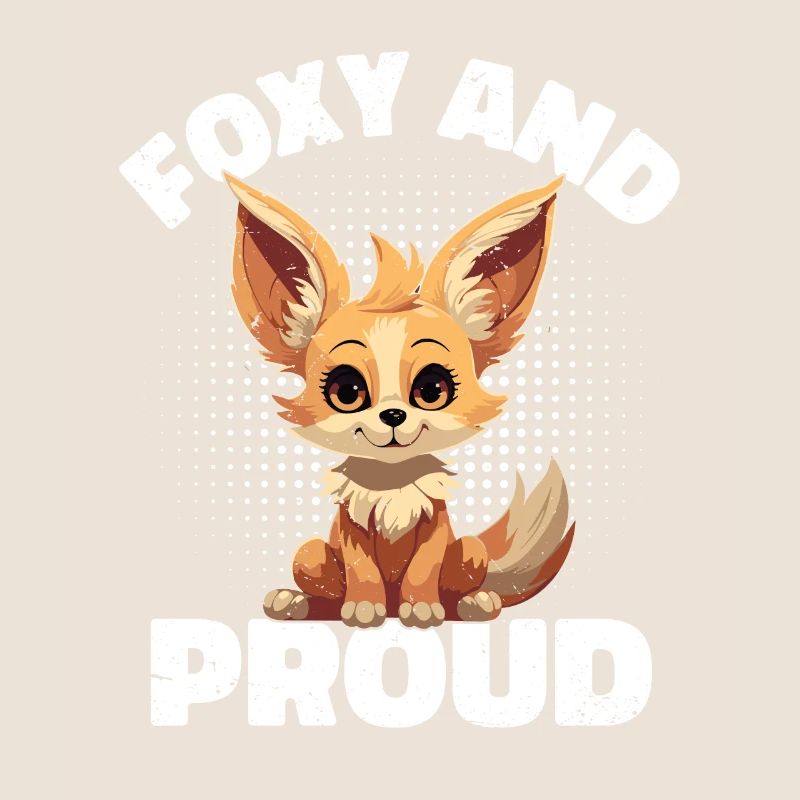 Fennec Fox Enthousiaste Regardant La Faune Mignon