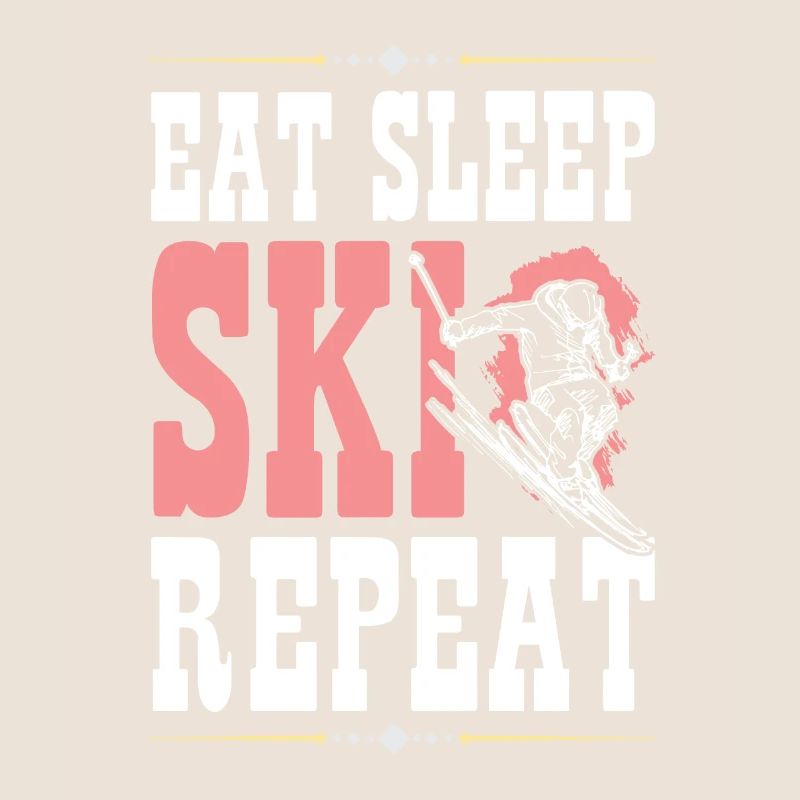 Manger Sleep Ski Répéter