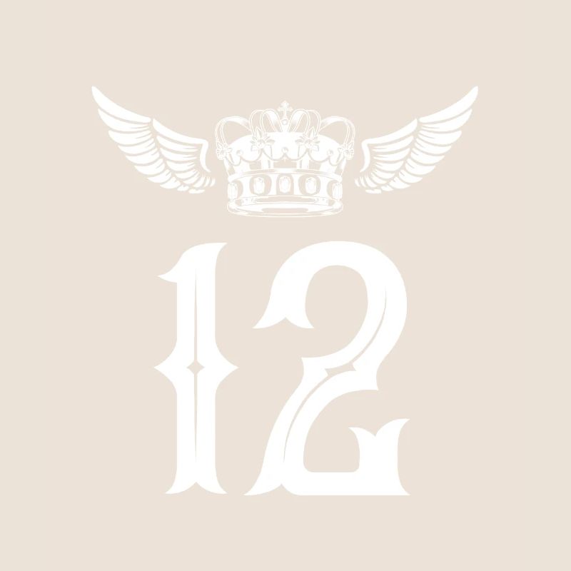 12 Number crown