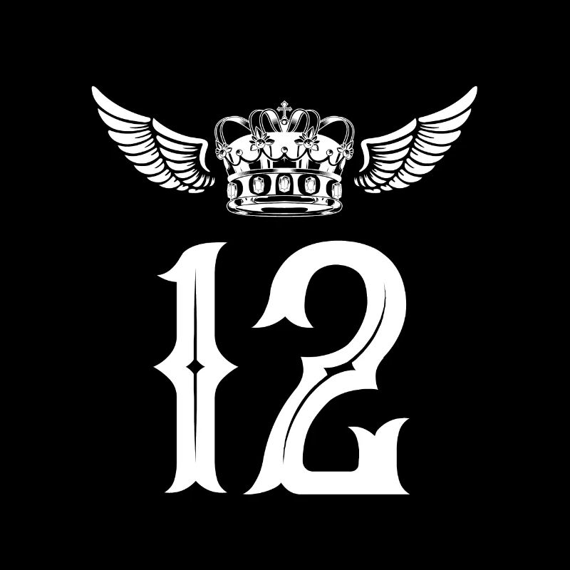 12 Zahl Krone