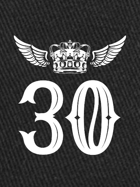 30 Number crown