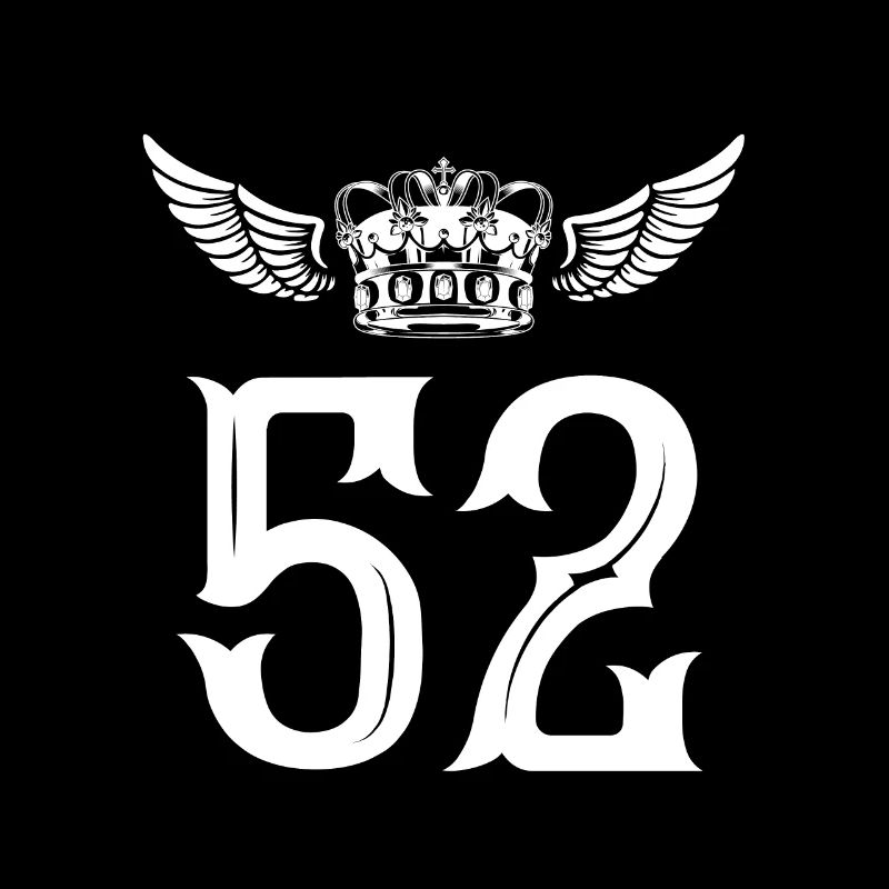 52 Zahl Krone