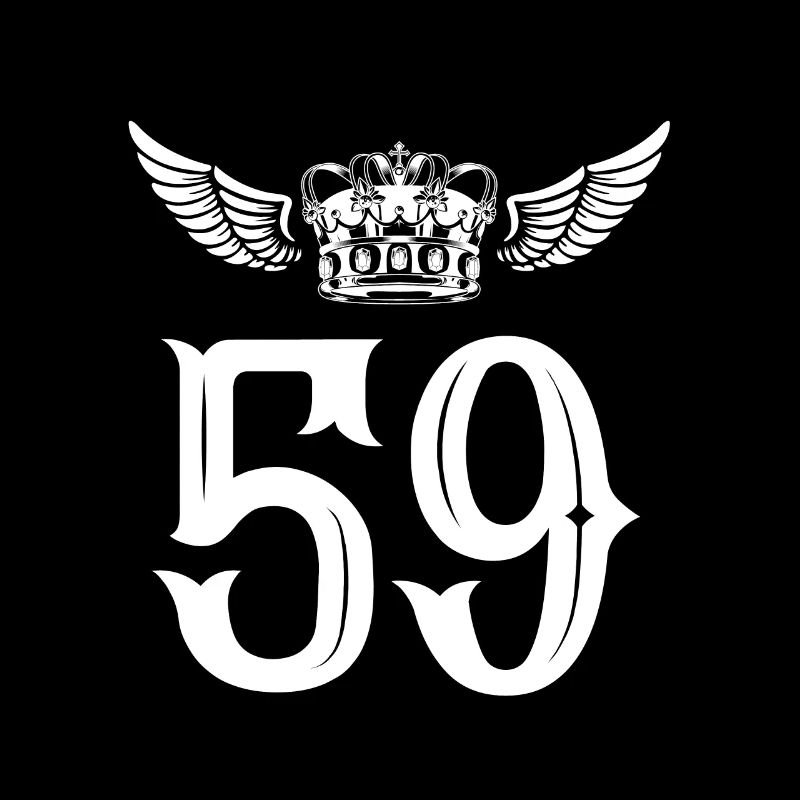 59 Number crown