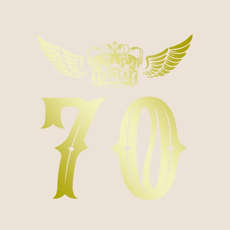70 Couronne de numéros