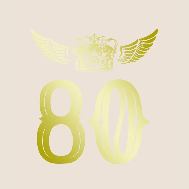80 Zahl Krone
