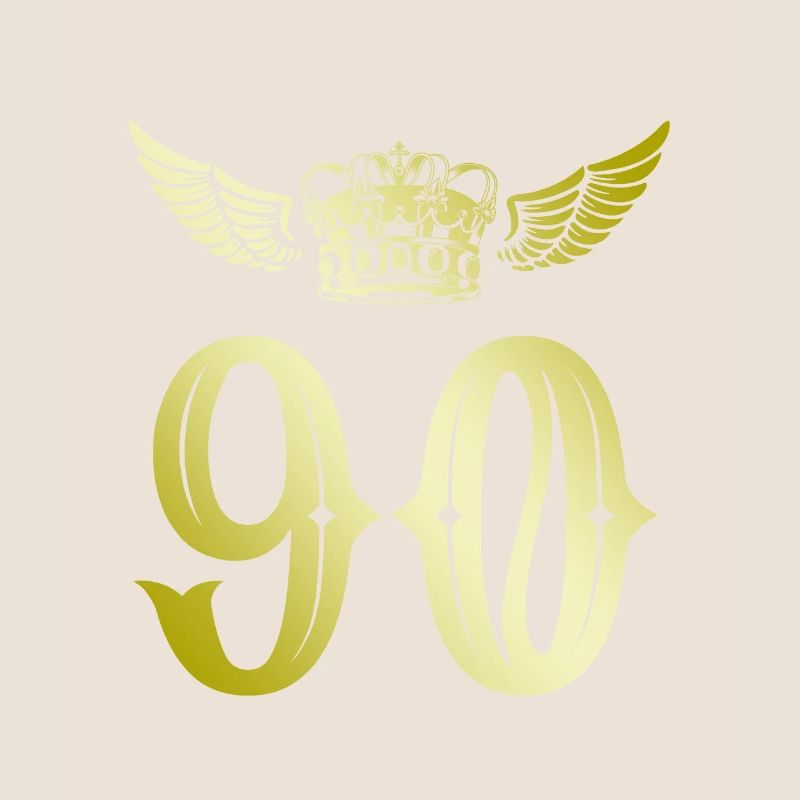 90 Couronne de numéros