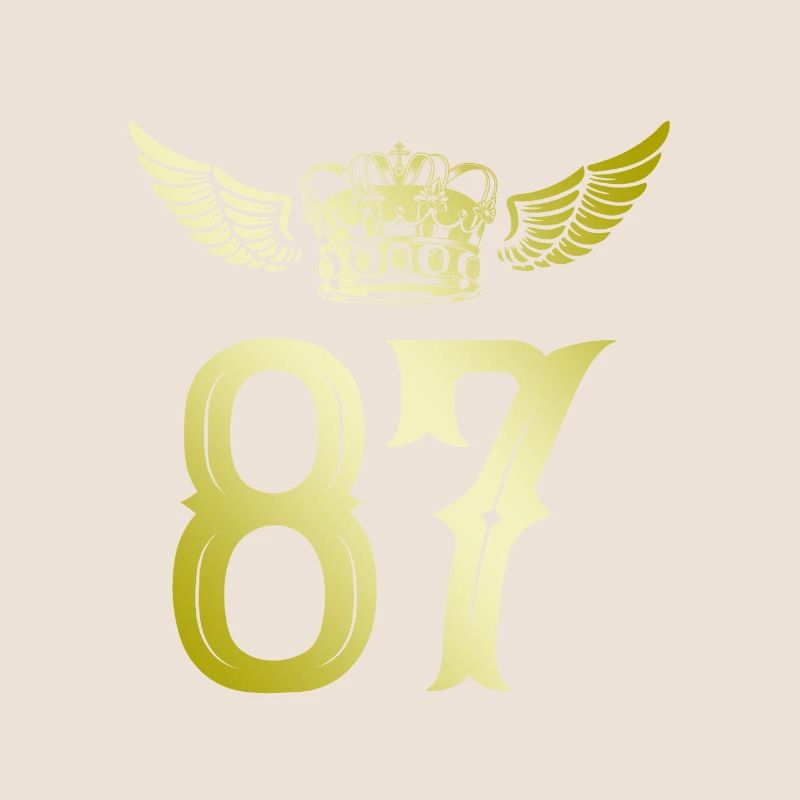 87 Number crown