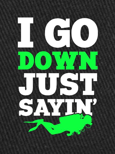 diver's saying
