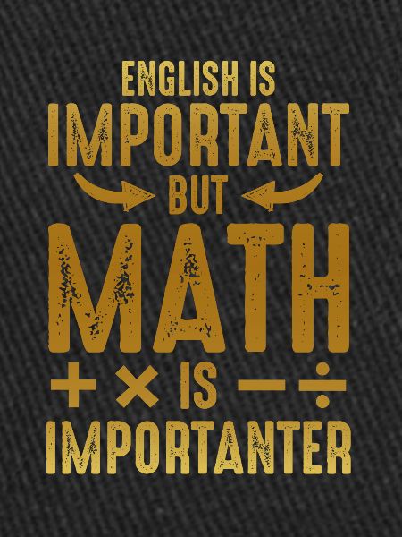 Mathematics is important