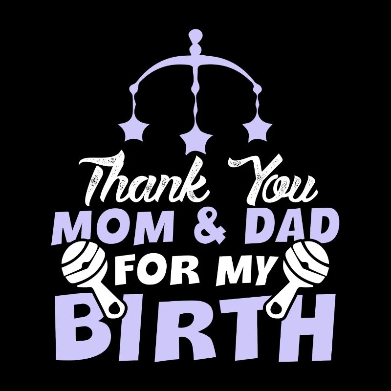 merci maman papa bébé