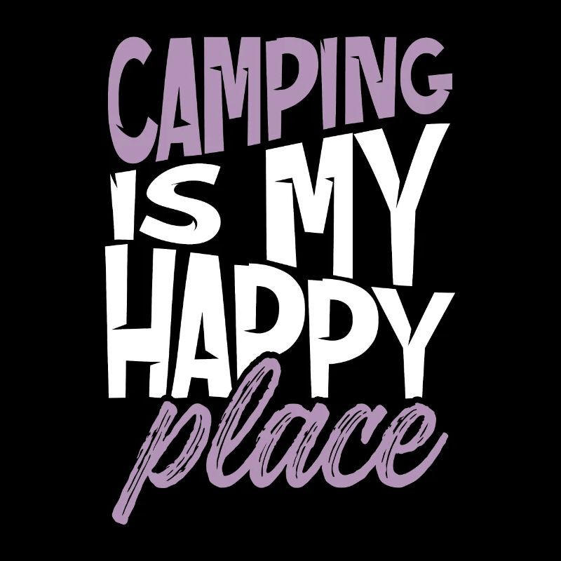 camping endroit heureux